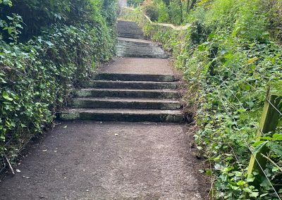 St Andrews path - cleared